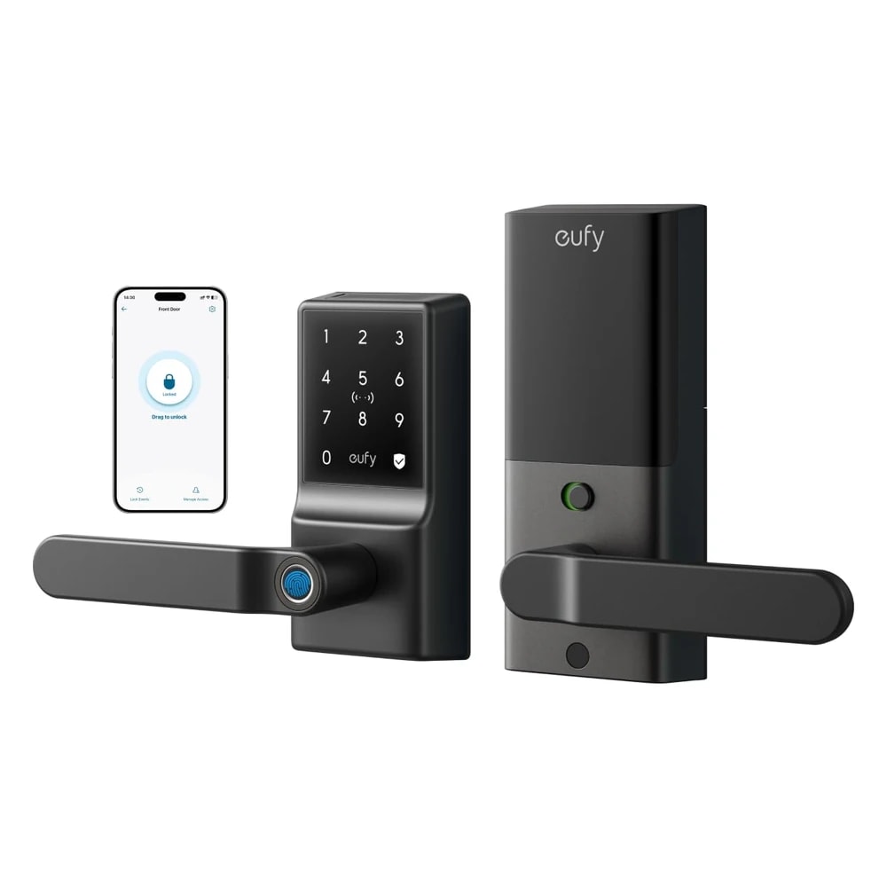 eufy Security Smart Lever Lock C33 with Fingerprint and Wi-Fi