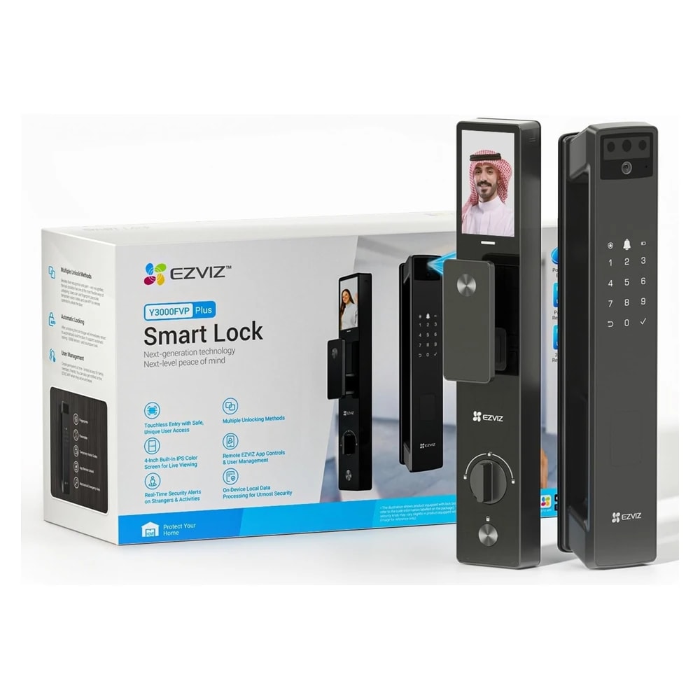 EZVIZ Y3000FVP Plus Palm Vein and Face Recognition Smart Lock