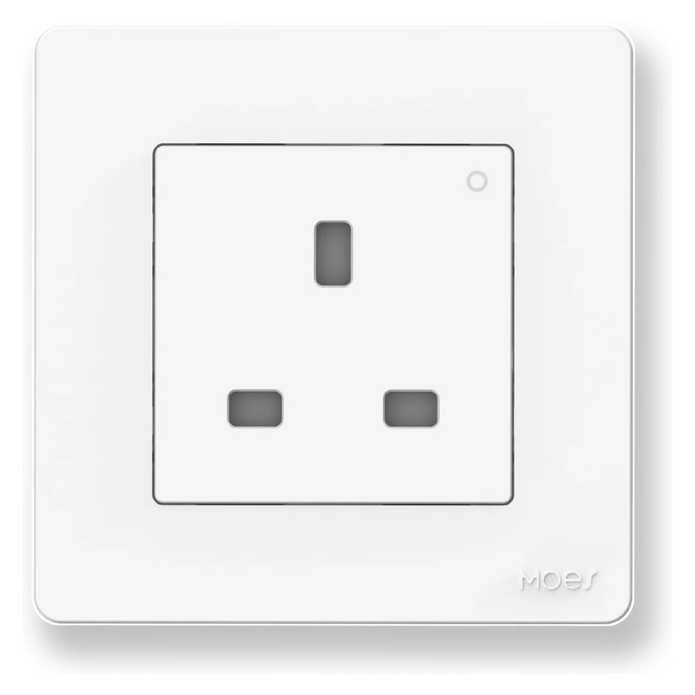 MOES Zigbee Smart Wall Socket (UK 3-Pin)