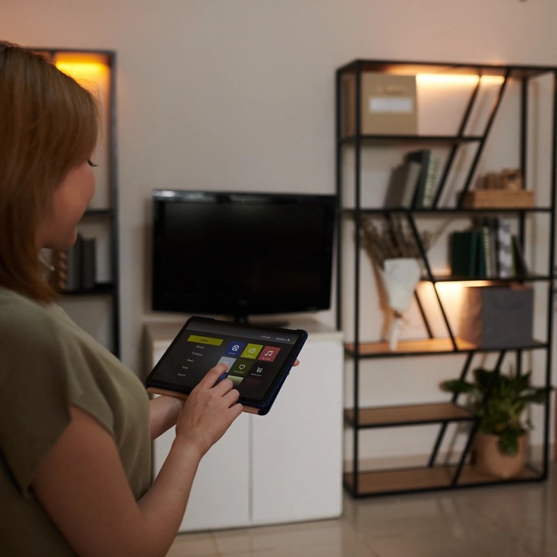 Villa lighting and climate survey