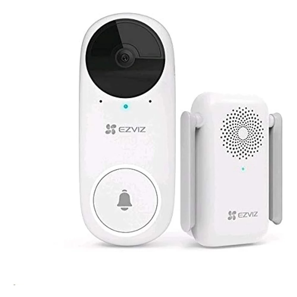 EZVIZ DB2C WireFree Video Doorbell with Chime (1080p)