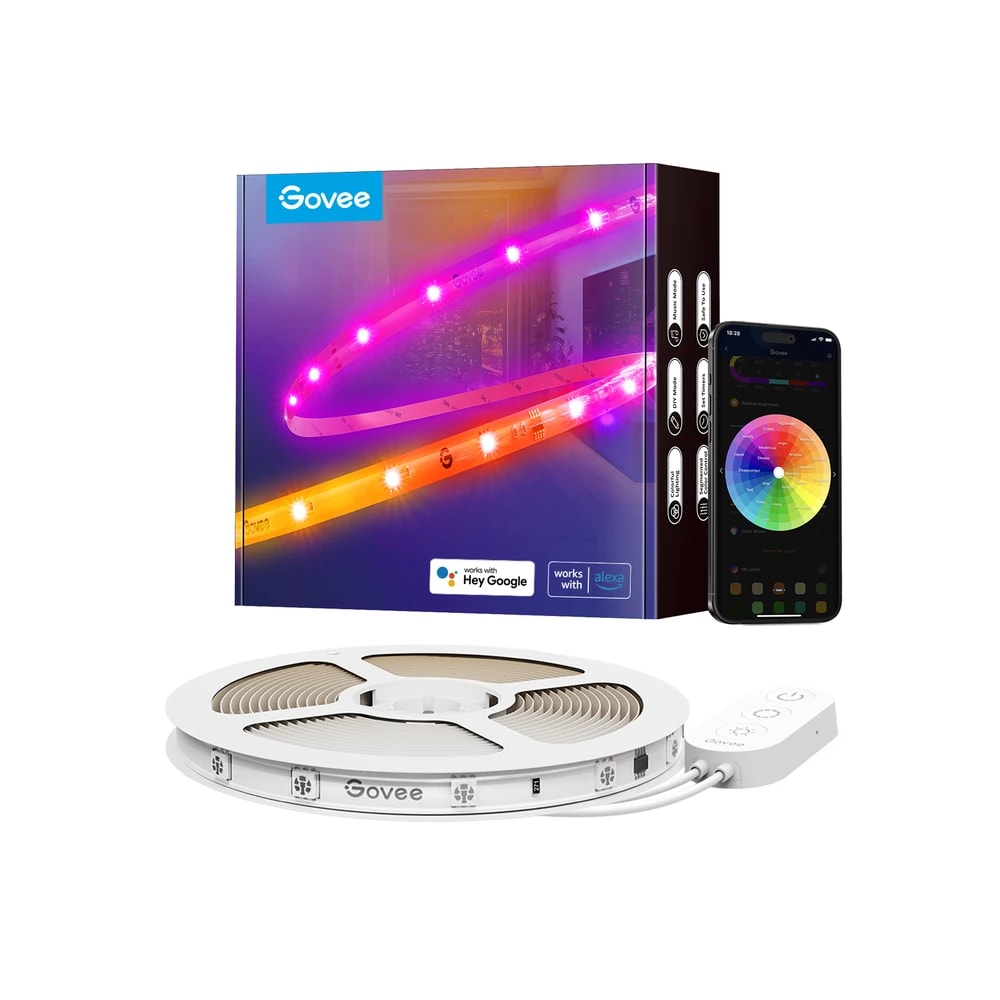 Govee RGBIC Wi-Fi LED Strip Lights (5m)