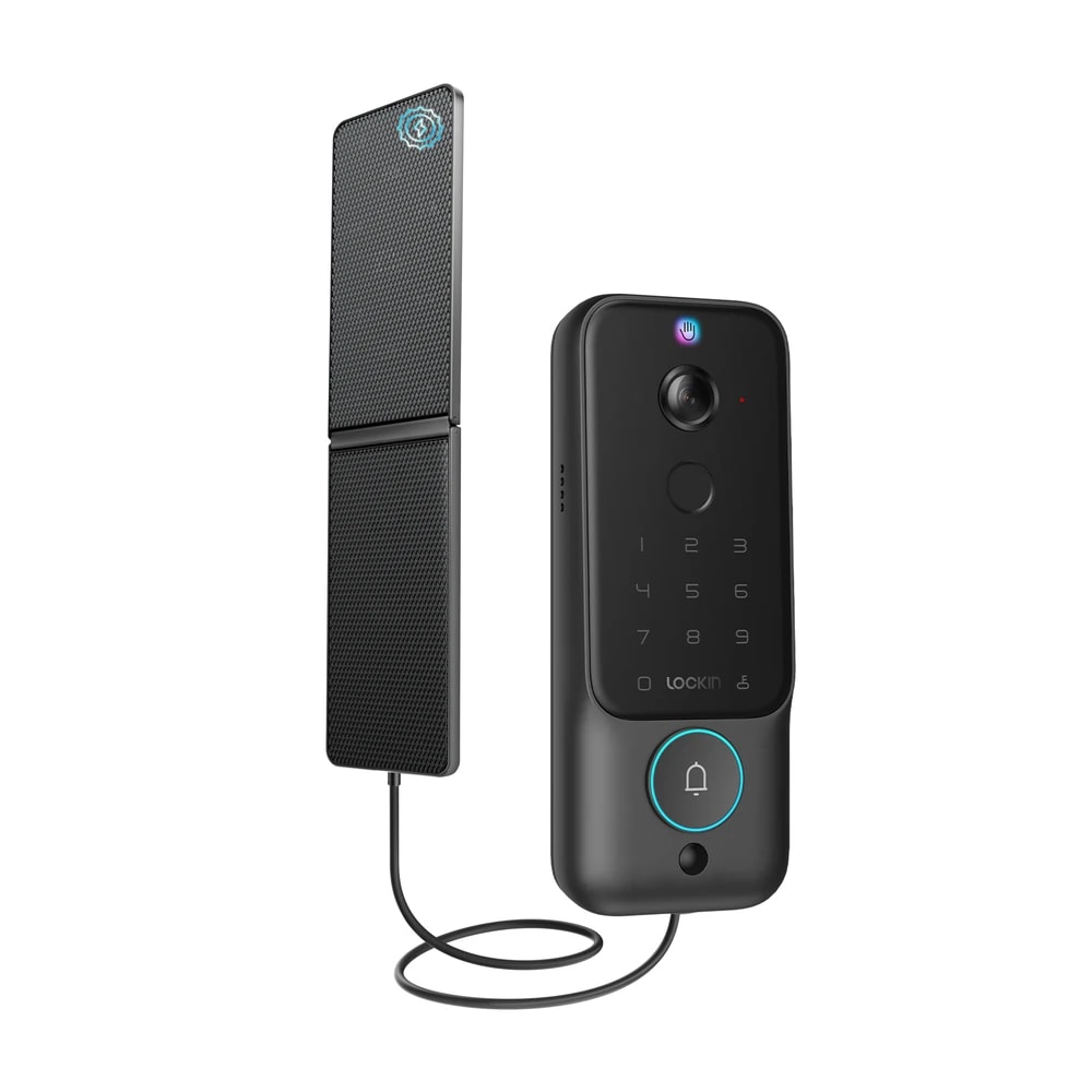 Lockin Veno Plus Palm Vein Smart Lock with 2K Video Doorbell