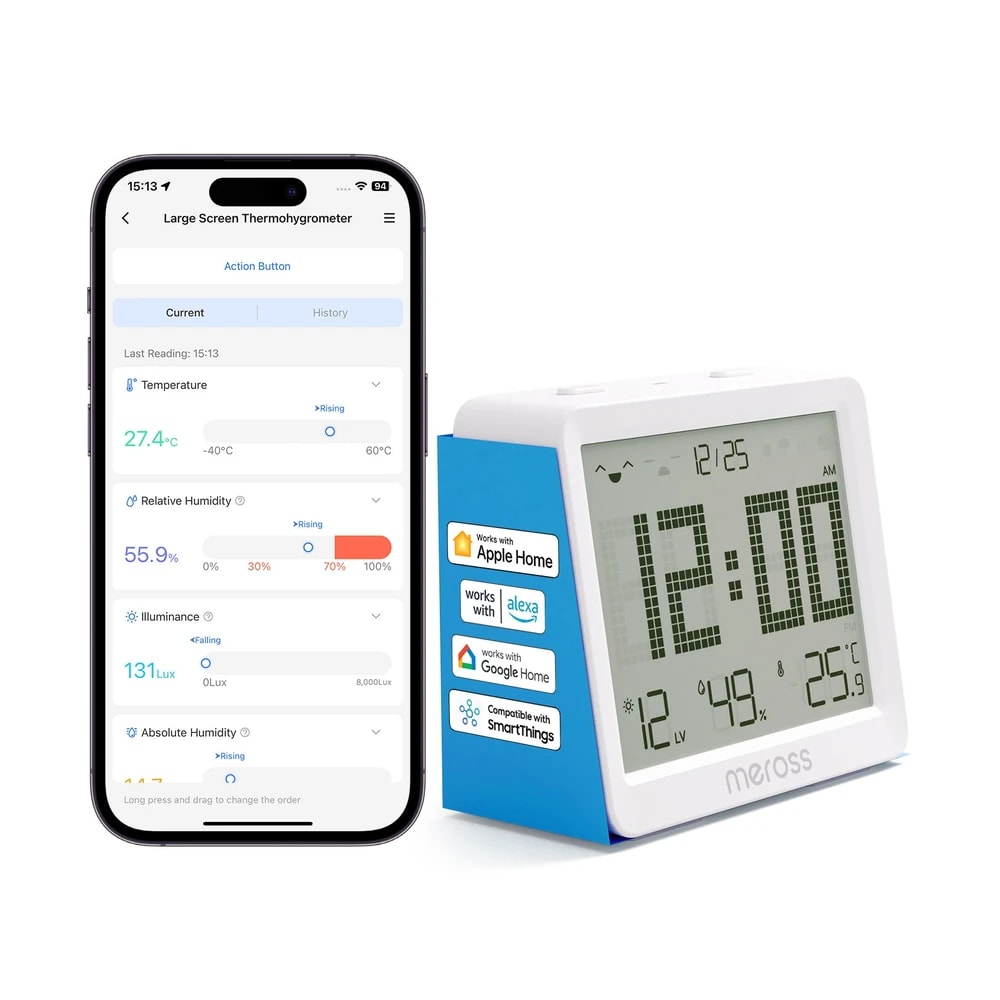 Meross Smart Temperature & Humidity Sensor