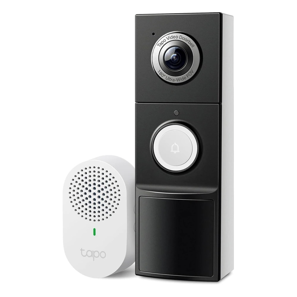 TP-Link Tapo D225 Video Doorbell (Battery or Wired, 2K QHD)