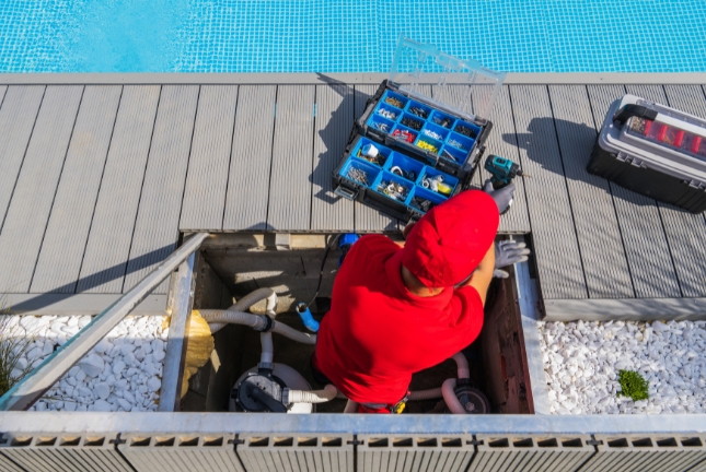 Smart swimming pool system in dubai